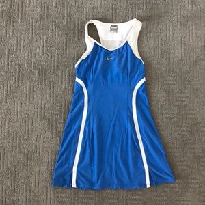Nike Blue & White Tennis Dress